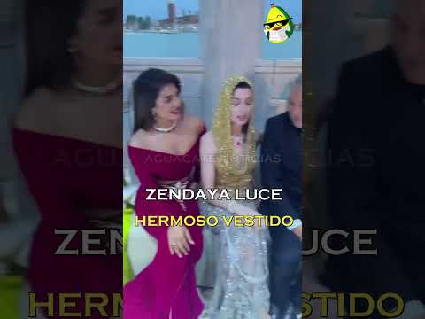 Zendaya Anne Hathaway y Priyanka Chopra lucen como diosas de Italia #zendaya #anne #vestido #viral