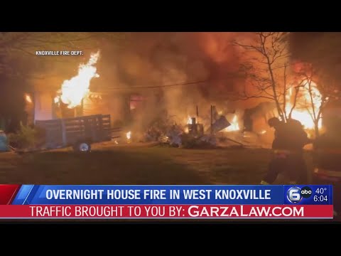 Overnight Fire in West Knoxville