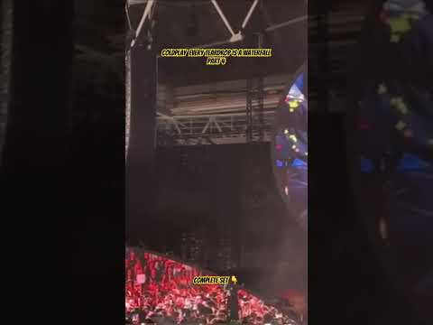 Coldplay 'Every Teardrop Is A Waterfall' Part4 at Wembley 30th August 2025 #coldplay #wembleystadium