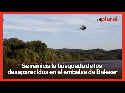 Se reinicia la búsqueda de los desaparecidos en el embalse de Belesar, Lugo