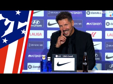 ATLÉTICO-VALENCIA | SIMEONE: Todos necesitábamos el gol de JULIÁN ÁLVAREZ | Rueda de prensa