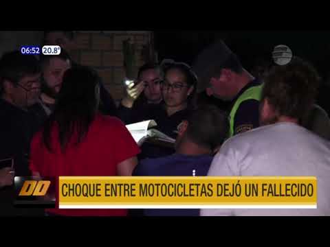 Choque entre motocicletas dejó un fallecido en Capiatá