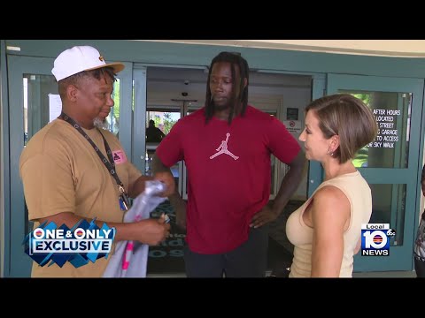 Deerfield Beach boy who lost hand in fireworks accident visited by NFL star Jason Pierre-Paul