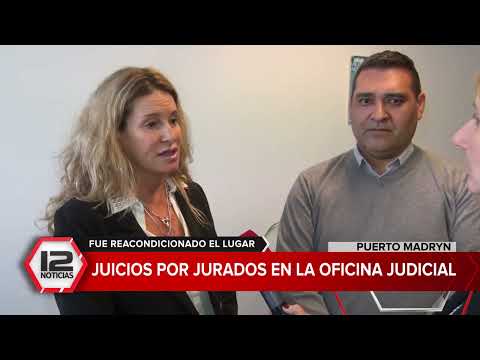MADRYN | Juicios por Jurados en la Oficina Judicial