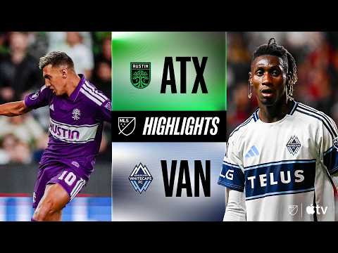 [MLS] 오스틴 FC vs 밴쿠버 화이트캡스 하이라이트 | Diaby 골라소!