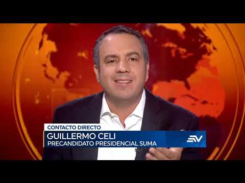 Guillermo Celi, precandidato presidencial por Suma, no contempla declinar su postulación