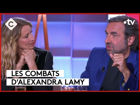 Les pouvoirs d’Alexandra Lamy et André Manoukian - C à Vous - 21/03/2024