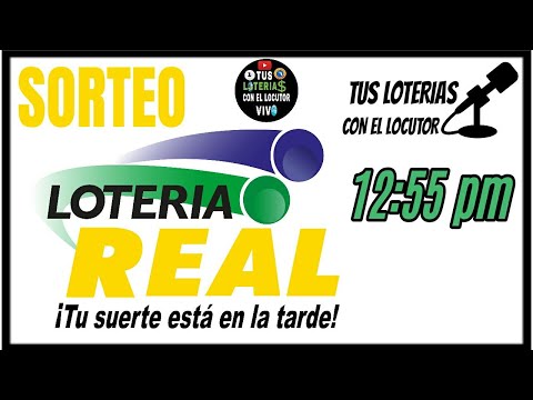 Lotería REAL Resultados del SORTEO EN VIVO de hoy lunes 12 de diciembre de 2022