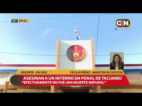 Penal de Tacumbú: Un interno fue asesinado