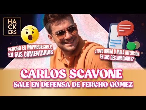 Carlos Scavone sale en defensa de Fercho Gómez | LHDF | Ecuavisa
