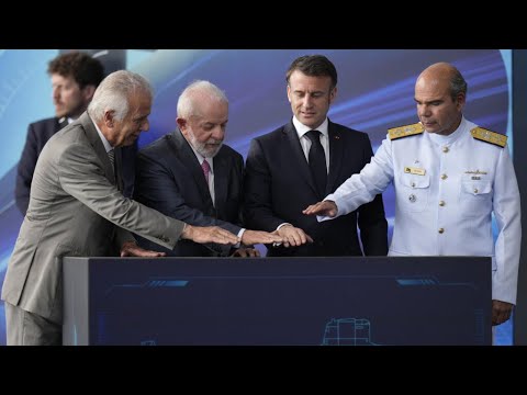 Sous-marins à propulsion nucléaire : la France sera aux côtés du Brésil, dit Emmanuel Macron