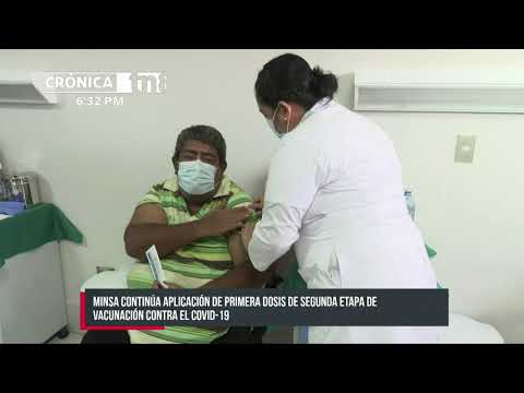 Mateare y Managua continúan con jornadas de vacunas COVID-19 - Nicaragua