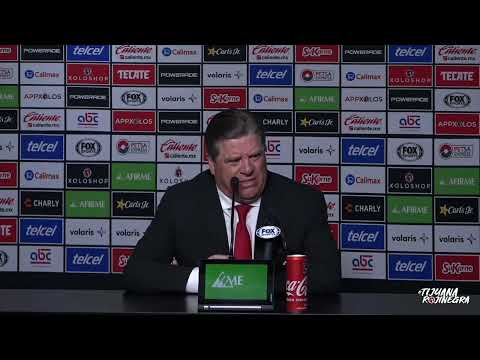 Miguel Herrera y Guillermo Almada | Xolos Tijuana 2-0 Tuzos Pachuca| Conferencia de prensa