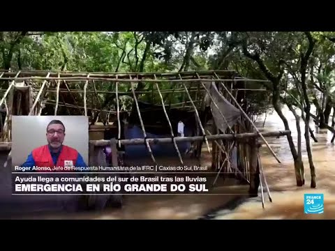 Roger Alonso: 'Una de cada cinco familias en Rio Grande do Sul necesita ayuda humanitaria'