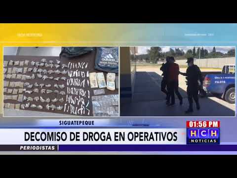 Cae “El Potro”, presunto distribuidor de drogas en #Siguatepeque