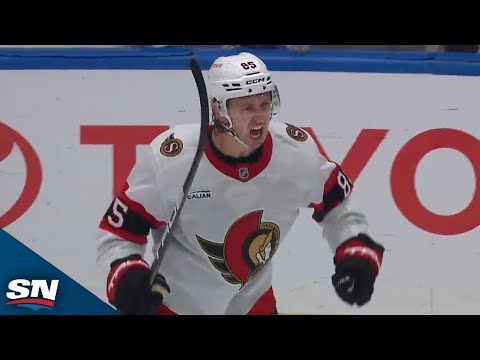 Senators Jake Sanderson Slices In To Take Down Canucks 13 Seconds Into OT