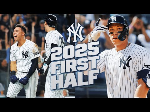 New York Yankees: 2025 First Half Highlights (Ft. Judge, Bellinger, Fried, Jazz, Rodón & MORE!)