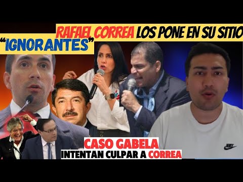 Rafael Correa los manda a la Berenjena “Ignorantes” | Luisa González y la refinería del pacífico