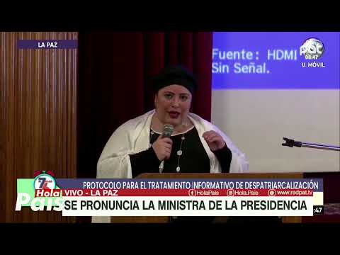MINISTRA DE LA PRESIDENCIA - MARIANELA PRADA