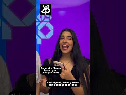 Preguntas rápidas con Sofia Castro en LOS40