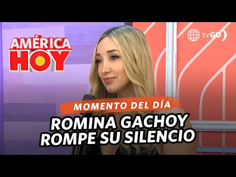 América Hoy: Romina Gachoy y el fin de su relación con Jean Paul Santa María (HOY)
