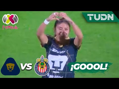 ¡Guerrero hace un gol de billarista! | Pumas 2-1 Chivas | Liga Mx Femenil AP2024-J12 | TUDN