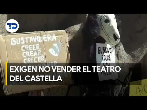 Teatro del Castella: protestan para evitar su venta