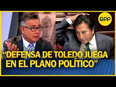 Nakazaki sobre TOLEDO: “Un requisito de la extradición es que el Perú garantice su defensa”