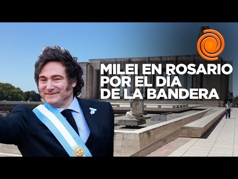 EN VIVO- MILEI ENCABEZA EL ACTO DEL DÍA DE LA BANDERA EN ROSARIO