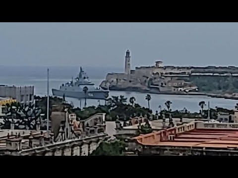 Russian warships approach Cuba ahead of military exercises in the Caribbean