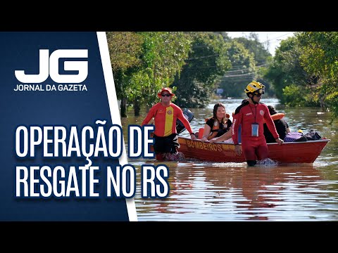 Enchentes no RS: vice-prefeito de Porto Alegre mostra operação de resgate