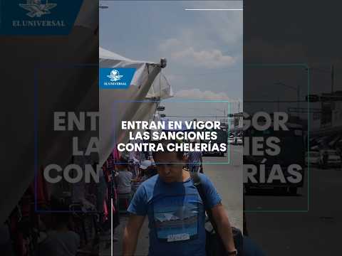 Entran en vigor sanciones contra chelerías #shorts