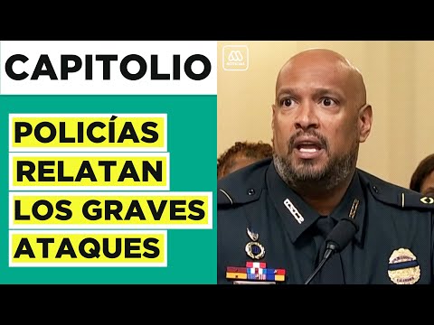 Impactante testimonio: Policía relatan ataque al Capitolio en Estados Unidos