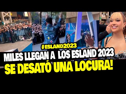 PREMIOS ESLAND 2023: MILES LLEGAN AL AUDITORIO NACIONAL Y SE DESATA EL FUROR