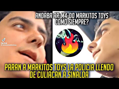 A MARKITOS TOYS LO PARAN Los POLICIAS En SONORA ¿ANDABA AR-M4-D0 MARKITOS TOYS?