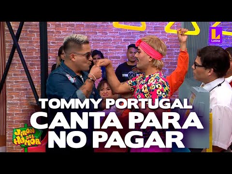 Tommy Portugal cantó para no pagar pasaje en el Lentopolitano | Jirón del Humor
