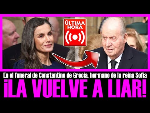 BOMBA!! LETIZIA LA VUELVE A LIAR!