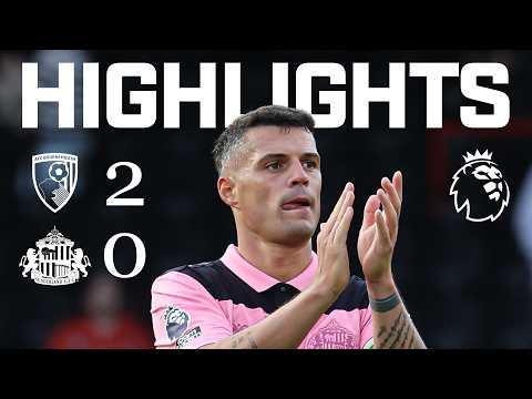 바이탈리티에서의 패배 | 본머스 2-0 선덜랜드 AFC | 프리미어리그 하이라이트