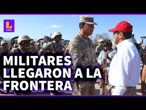 Ministro Jorge Chávez sobre los militares en la frontera: La permanencia va a ser las 24 horas
