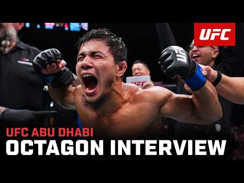 라마잔 테미로프 옥타곤 인터뷰 | UFC 아부다비