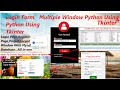 #Part2  How to create multiple windows in python tkinter  Mini project  (Login,Register,Project)