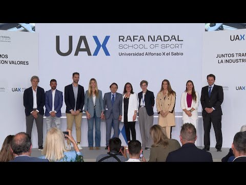 La Universidad Alfonso X el Sabio inaugura el polideportivo de UAX Rafa Nadal School of Sport