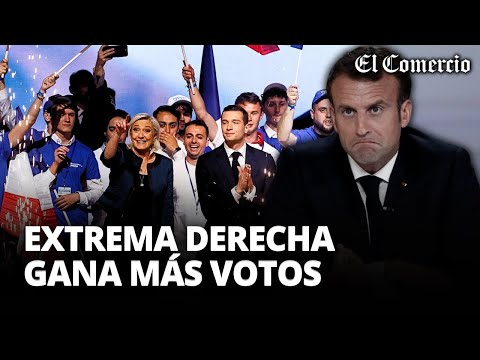 FRANCIA: EXTREMA DERECHA TRIUNFA en primera vuelta de ELECCIONES LEGISLATIVAS | El Comercio