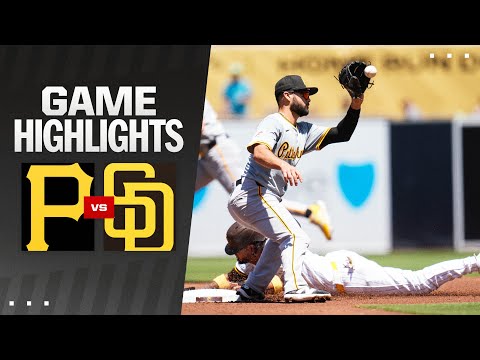 Pirates vs. Padres Game Highlights (8/14/24) | MLB Highlights