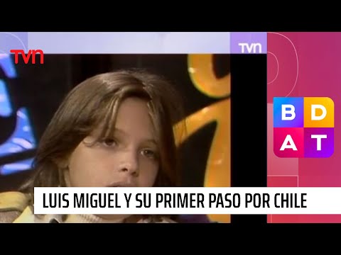 Luis Miguel tenía 14 años cuando vino a Chile por primera vez | Buenos días a todos