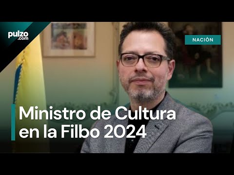 Ministro de Cultura, Juan David Correa, habló de la Filbo y detalló qué viene para Colombia | Pulzo