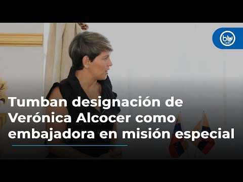 Tribunal de Cundinamarca tumba designación de Verónica Alcocer como embajadora en misión especial