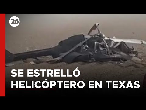 EEUU | Se estrelló un helicóptero de la Guardia Civil en Texas