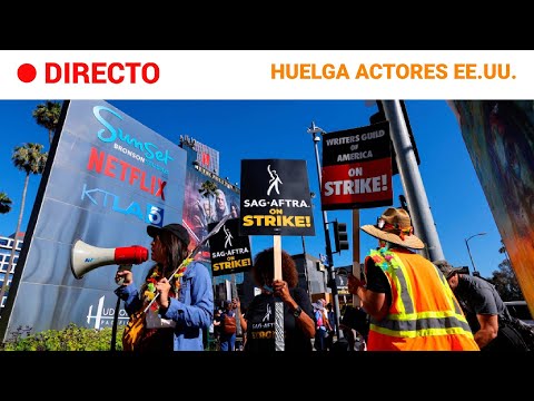 HOLLYWOOD: El SINDICATO de ACTORES de EE.UU. se une a la HUELGA de GUIONISTAS | RTVE