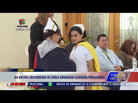 La Ceiba | 60 nuevas enfermeras del CURLA arrancan ejercicio profesional.